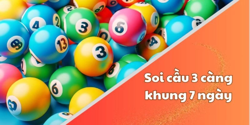 Bí quyết soi 3 càng trong khung 7 ngày chuẩn xác