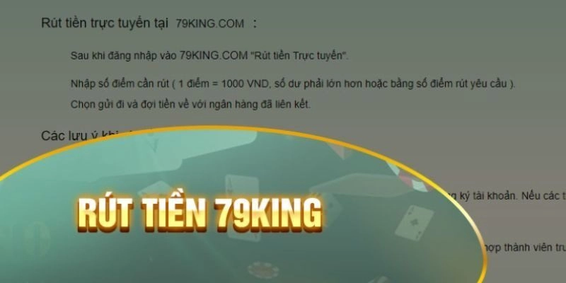 Lưu ý hội viên cần biết để thực hiện rút tiền